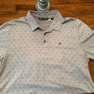 Travis Mathew XL Grey short sleeve golf shirt